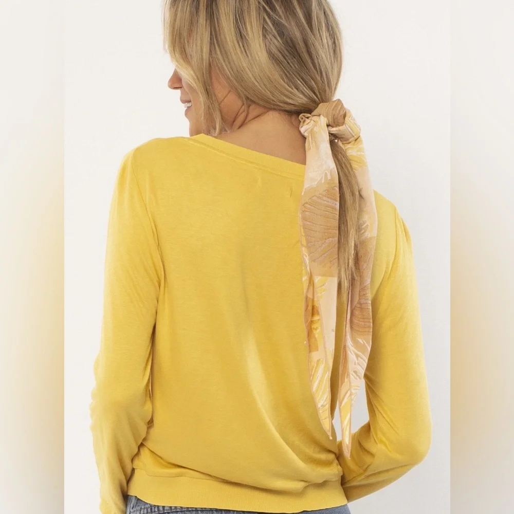 Amuse Society Knotty Scrunchie Scarf